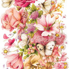 Puzzle - Cobble Hill - Růžová kytice